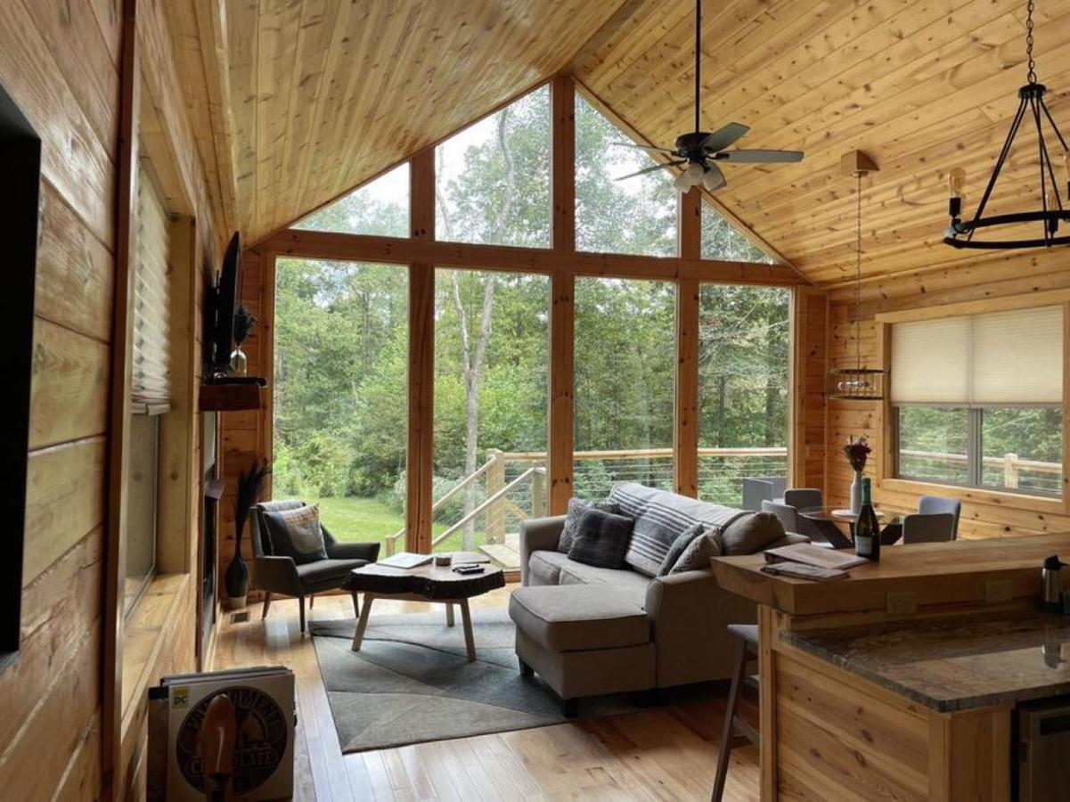 Fern Haven A Modern Take On Hocking Hills Cabins Stella Kültér fotó