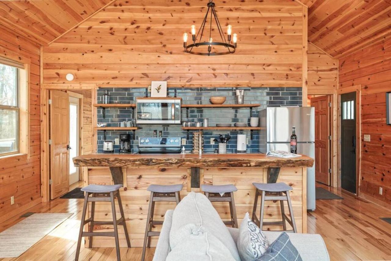 Fern Haven A Modern Take On Hocking Hills Cabins Stella Kültér fotó