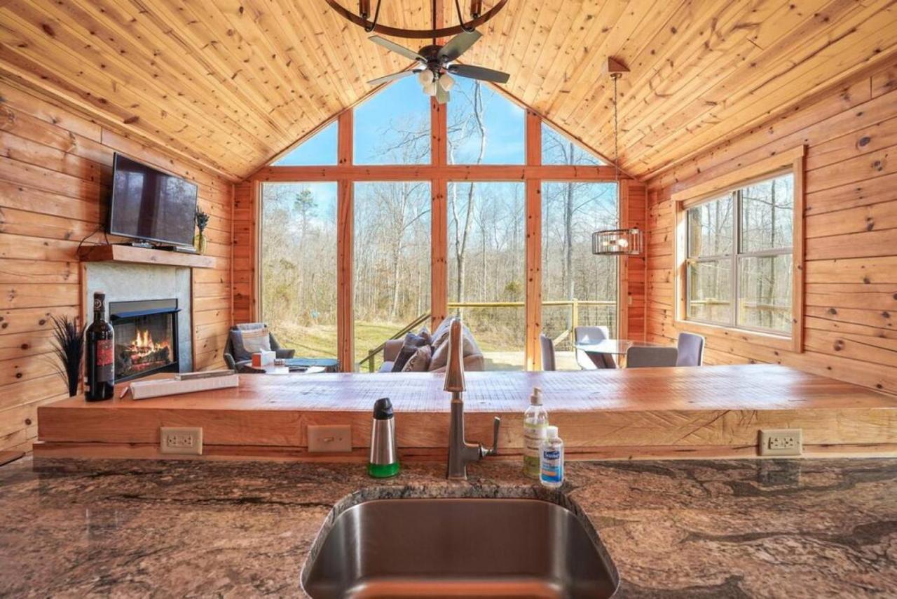 Fern Haven A Modern Take On Hocking Hills Cabins Stella Kültér fotó