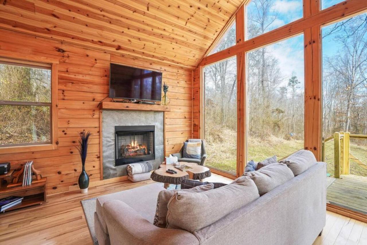 Fern Haven A Modern Take On Hocking Hills Cabins Stella Kültér fotó