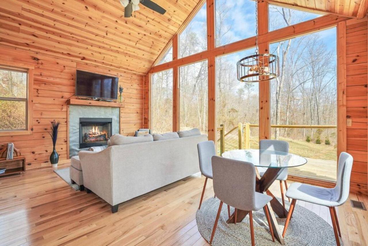Fern Haven A Modern Take On Hocking Hills Cabins Stella Kültér fotó